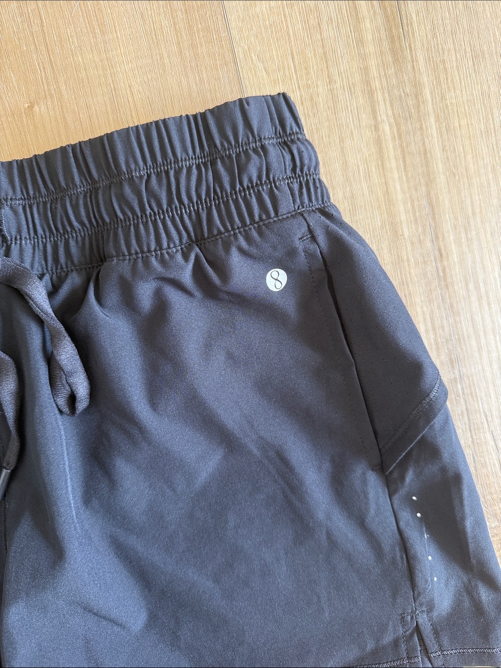 Layers Athletic Drawstring Shorts - Picture 3 of 6